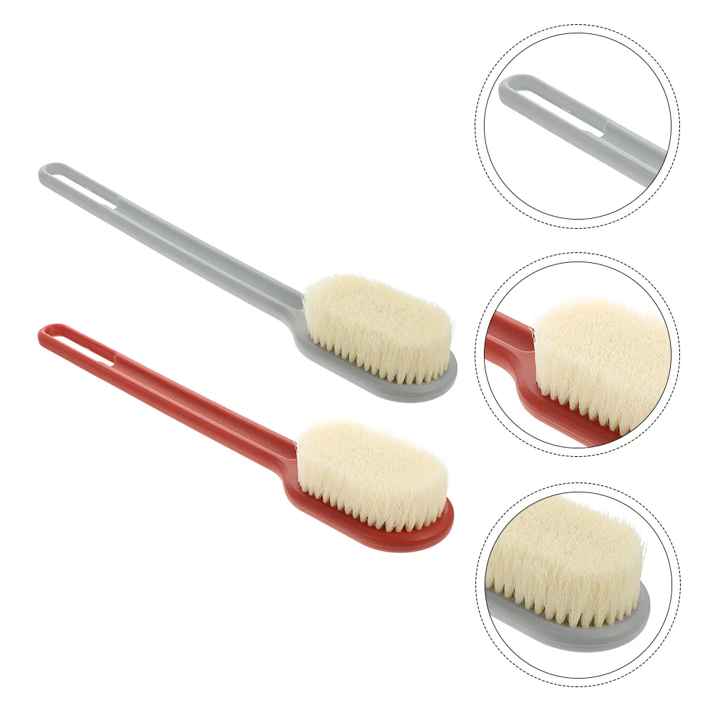 2 Pcs Back Scrubbing Brush Washing Shower Cleaning Long Handle Bath Scrubber Massage Nylon Corrugated Wool Bathing Washer
2 Pcs Back Scrubbing Brush Washing Shower Cleaning Long Handle Bath Scrubber Massage Nylon Corrugated Wool Bathing Washer