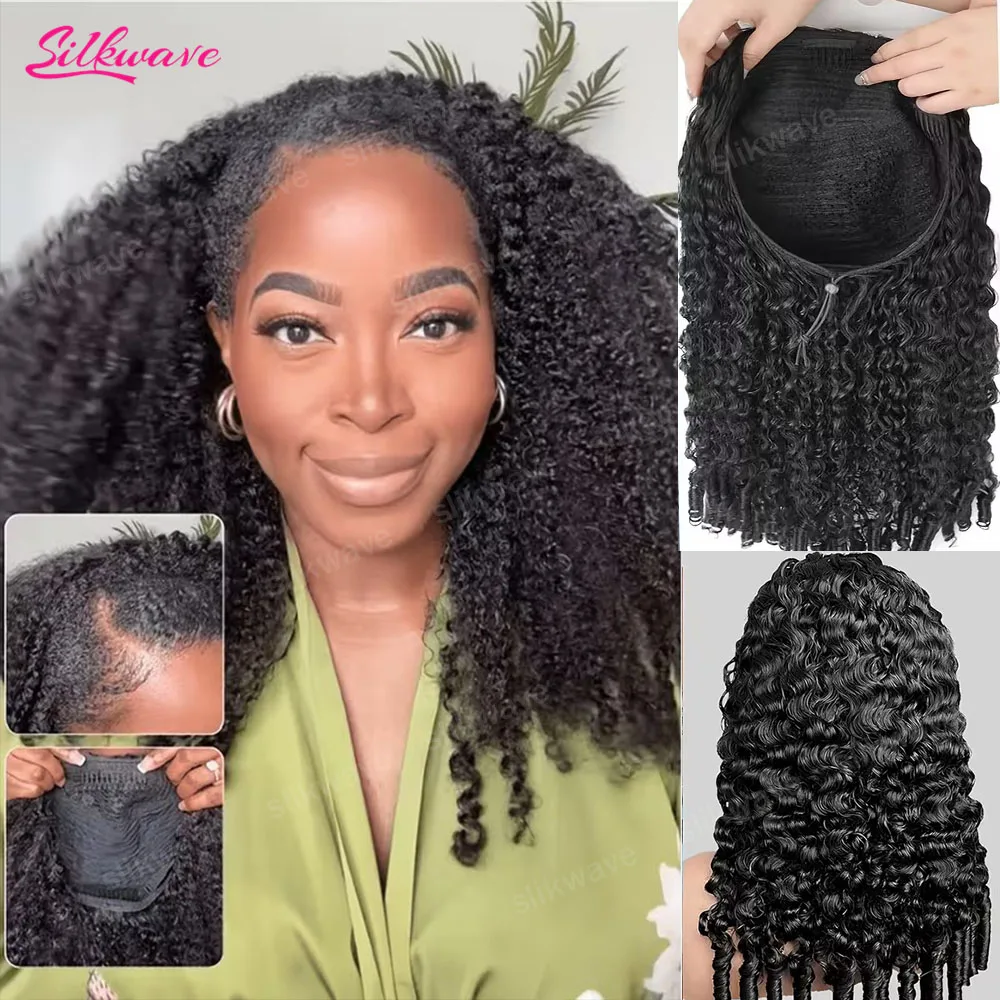 30 Inch Burmese Curly Half Wig Glueless Wig 3 IN 1 Half Wigs With Drawstring Clip Ins Flip Over Deep Wave Half Wigs Human Hair
30 Inch Burmese Curly Half Wig Glueless Wig 3 IN 1 Half Wigs With Drawstring Clip Ins Flip Over Deep Wave Half Wigs Human Hair