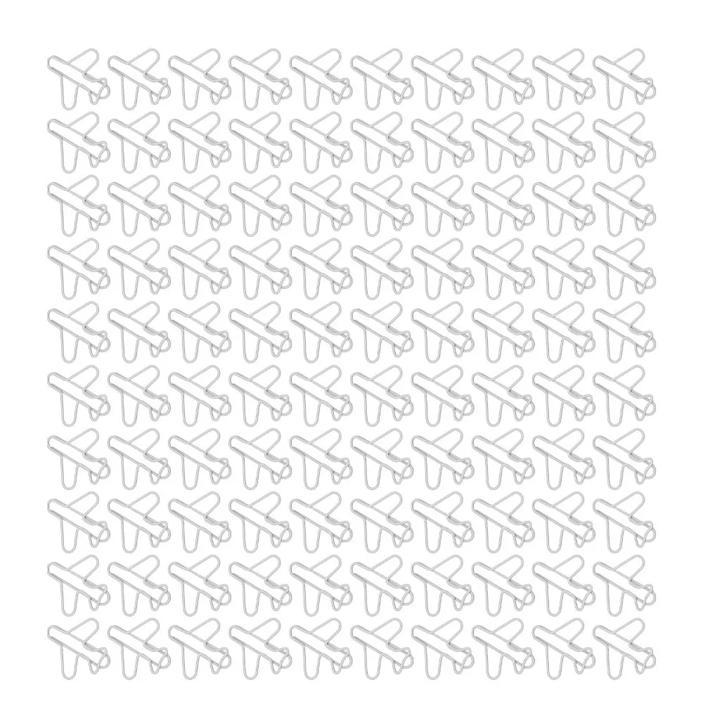 100Pcs Aircraft Shape Aircraft Shape Paper Clips 30*26mm Orange/Silver Fancy Paper Clips Cute Plastic-coated Wire
100Pcs Aircraft Shape Aircraft Shape Paper Clips 30*26mm Orange/Silver Fancy Paper Clips Cute Plastic-coated Wire