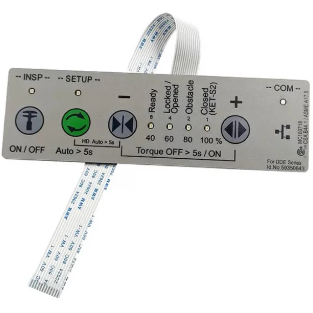 59353550 59350643 Elevator Operation Panel Test Tool For Door Machine Motor V15 V35 Ansons Elevator Spare Parts
59353550 59350643 Elevator Operation Panel Test Tool For Door Machine Motor V15 V35 Ansons Elevator Spare Parts