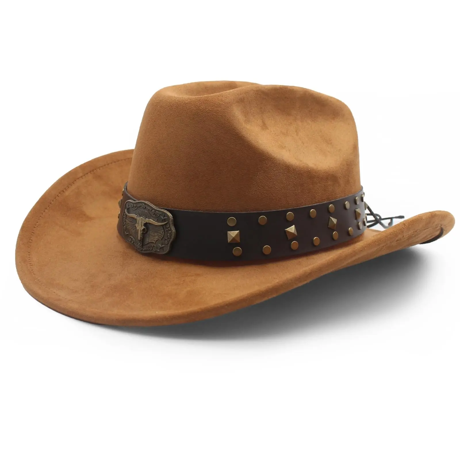 Cowboy Hat for Women Men with Shapeable Wide Brim Western Suede Hat for Cowboys and Cowgirls
Cowboy Hat for Women Men with Shapeable Wide Brim Western Suede Hat for Cowboys and Cowgirls