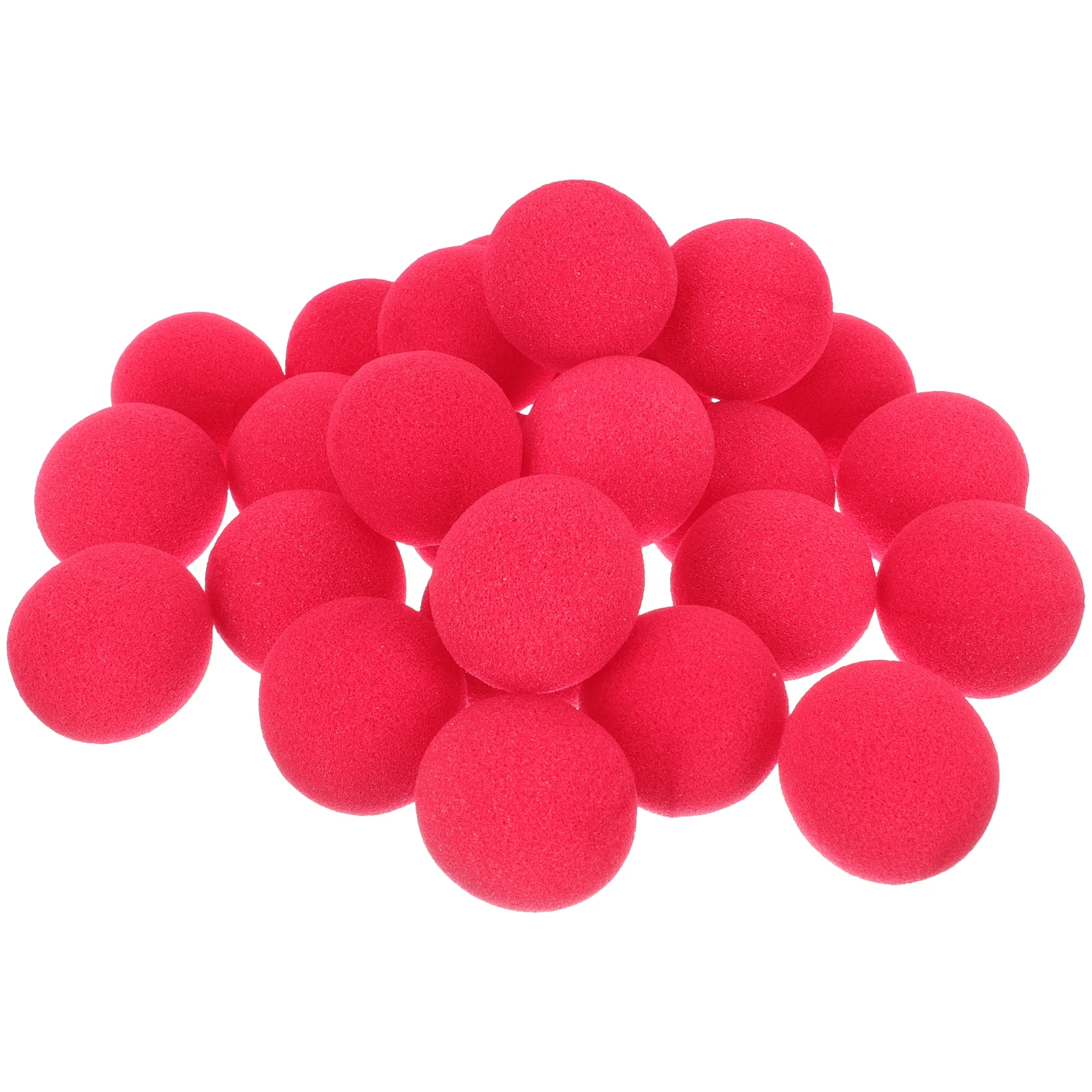 25 Pcs Ball Toys Carnival Sponge Nose Compact Clown Prop for Cosplay Decorative Circus Portable
25 Pcs Ball Toys Carnival Sponge Nose Compact Clown Prop for Cosplay Decorative Circus Portable