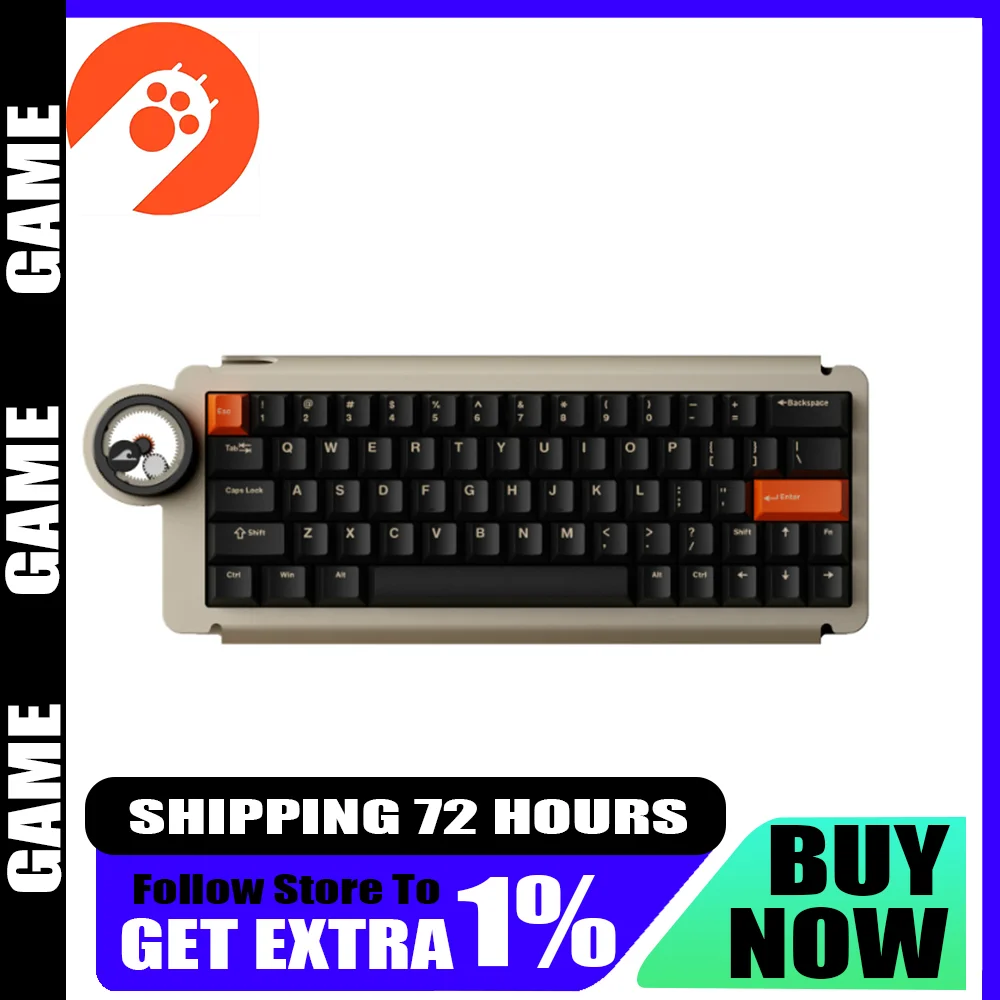 Ice Ring63 Mechanical Keyboard RGB 0.01 RT0.125ms Aluminum Alloy Material Type-C Custom Gear Esports Pc Accessories
Ice Ring63 Mechanical Keyboard RGB 0.01 RT0.125ms Aluminum Alloy Material Type-C Custom Gear Esports Pc Accessories
