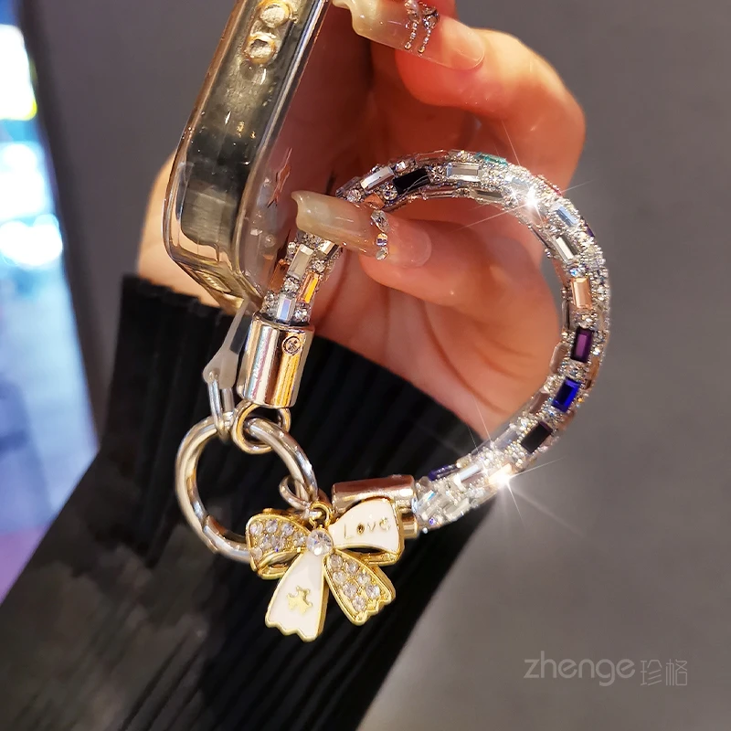 Ins Style Bow Knot Ring Lanyard - Small & Exquisite, Anti-Lost Handheld Chain with Pendant for Women
Ins Style Bow Knot Ring Lanyard - Small & Exquisite, Anti-Lost Handheld Chain with Pendant for Women