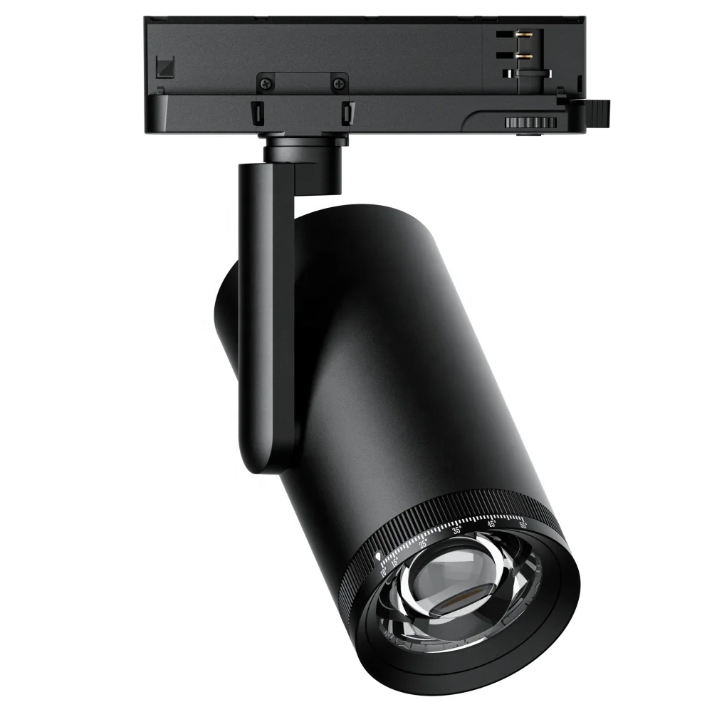 Adjustable Zoomable Cob LED Track Spot Lights 3W to 30W Range 10-60 Degree Variance Aluminum Lamp Body
Adjustable Zoomable Cob LED Track Spot Lights 3W to 30W Range 10-60 Degree Variance Aluminum Lamp Body