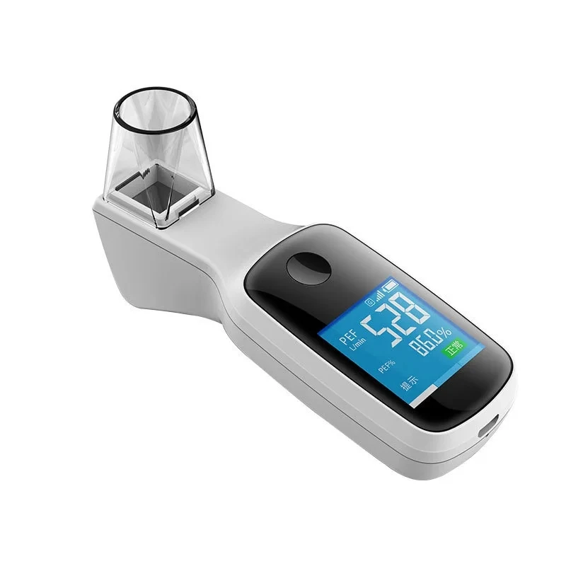 Digital Handheld Spirometer Peak Flowmeter Bluetooth Tester for Lung Volume Function Color Screen
Digital Handheld Spirometer Peak Flowmeter Bluetooth Tester for Lung Volume Function Color Screen