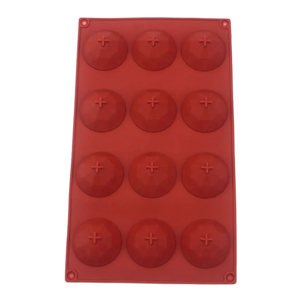 Hot Selling 12 Hole Diamond Cone Silicone Mousse Dessert Cake Mold Food Grade Silicone Cake Decoration Chocolate Baking Molds
Hot Selling 12 Hole Diamond Cone Silicone Mousse Dessert Cake Mold Food Grade Silicone Cake Decoration Chocolate Baking Molds 