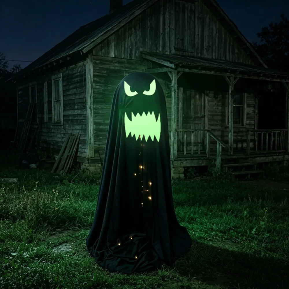 Luminous Halloween Standing Ghost Decor Soft LED Lights Gothic Glowing Scary Ghost Figure ED Lights Adjustable
Luminous Halloween Standing Ghost Decor Soft LED Lights Gothic Glowing Scary Ghost Figure ED Lights Adjustable