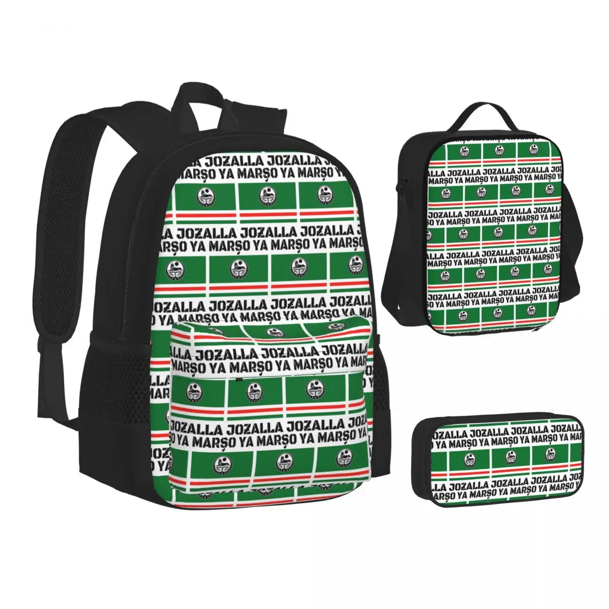 Marso Ya Jozalla Ichkeria Flag Backpacks Boys Girls Bookbag Children School Bags Kids Rucksack Lunch Bag Pen Bag Three-Piece Set
Marso Ya Jozalla Ichkeria Flag Backpacks Boys Girls Bookbag Children School Bags Kids Rucksack Lunch Bag Pen Bag Three-Piece Set