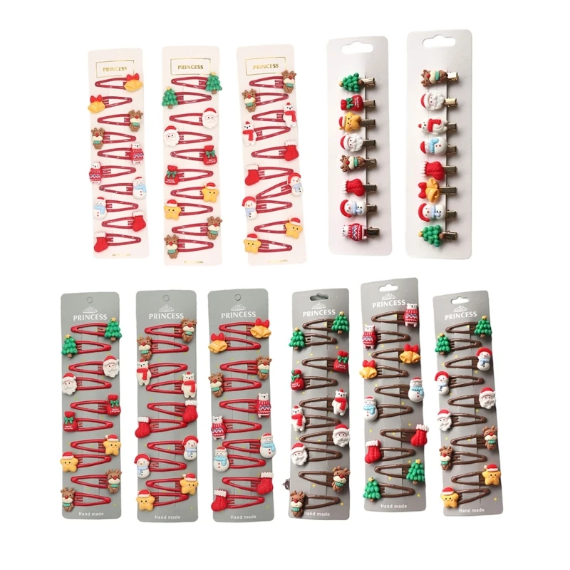 Christmas Children's Hair Clips Gift Santa Hair Pin Kids Student Girls Headwear Hair Bangs Hairclip Set
Christmas Children's Hair Clips Gift Santa Hair Pin Kids Student Girls Headwear Hair Bangs Hairclip Set