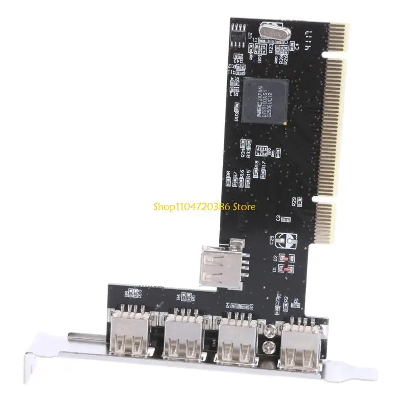 Карта адаптера PCI Внутренний 4 порта USB 2.0 480 Мбит/ с высокой скорости через Hub PCI до USB -карты контроллера для W/ Lower
Карта адаптера PCI Внутренний 4 порта USB 2.0 480 Мбит/ с высокой скорости через Hub PCI до USB -карты контроллера для W/ Lower