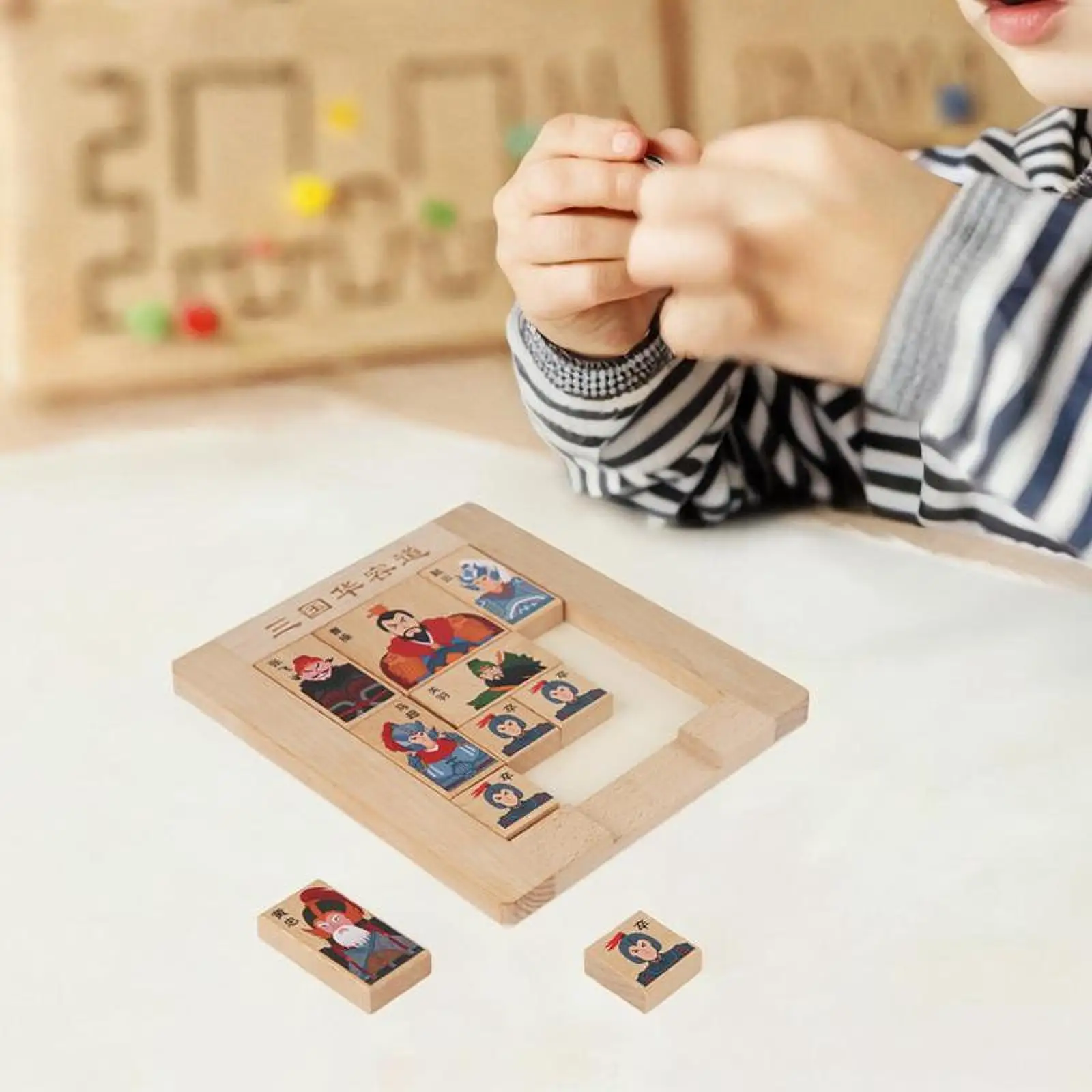 Kids Wooden Block Puzzle Logic Game Montessori Educational Toy for Boys Girls Concentration Training
Kids Wooden Block Puzzle Logic Game Montessori Educational Toy for Boys Girls Concentration Training