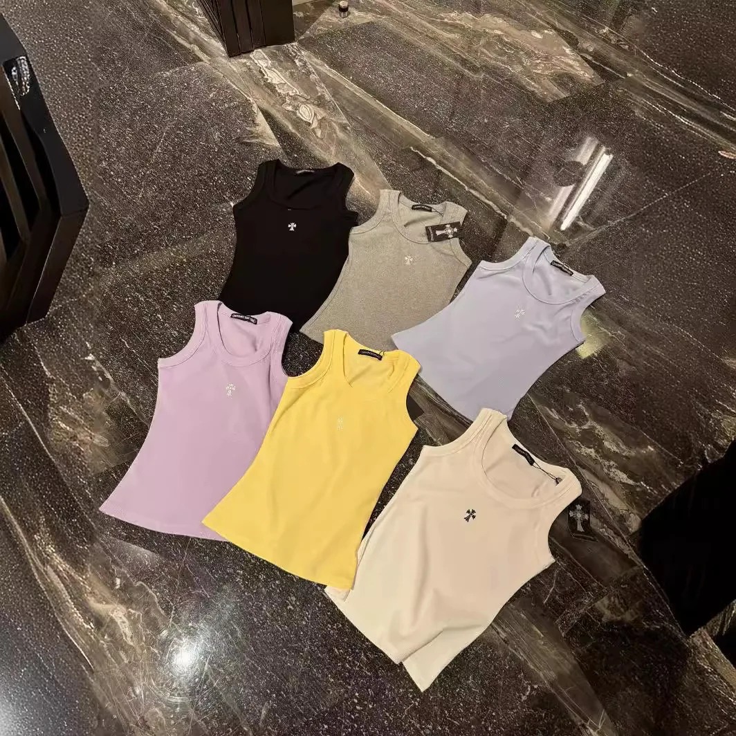 Little Bee Embroidery Tank Tops Women's Sleeveless Ribbed Vest Star with Slim Sexy Hot Girl T-shirt 2024 Summer New Fashion
Little Bee Embroidery Tank Tops Women's Sleeveless Ribbed Vest Star with Slim Sexy Hot Girl T-shirt 2024 Summer New Fashion