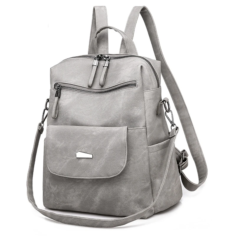 Leather Backpack Women Shoulder Bag Vintage Travel Backpacks For School Teenagers Girls Back Pack Women Mochila Feminina
Leather Backpack Women Shoulder Bag Vintage Travel Backpacks For School Teenagers Girls Back Pack Women Mochila Feminina