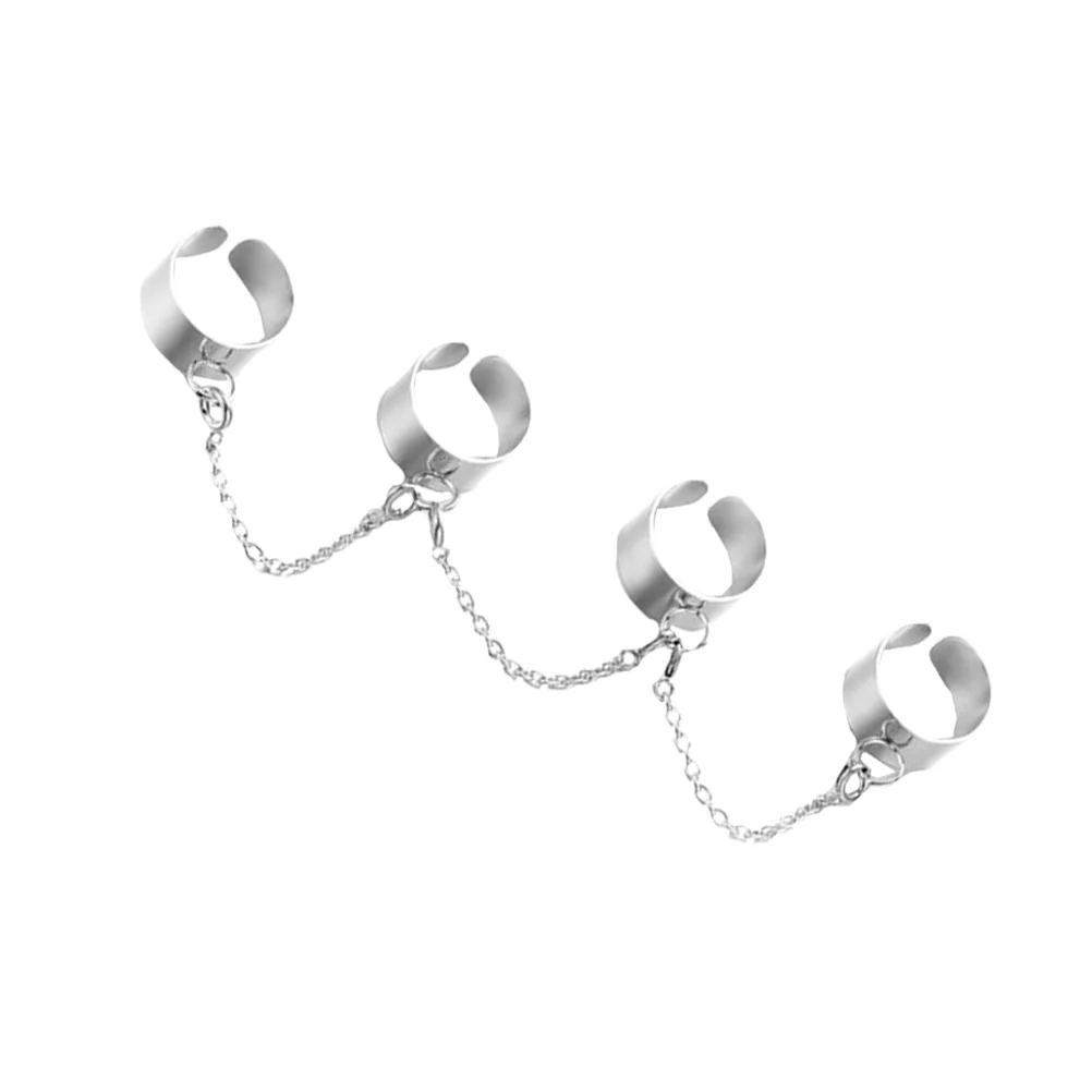 Chain Combination Ring Shaped Jewelry Decoration Suit Creative Fashion Accessory Alloy
Chain Combination Ring Shaped Jewelry Decoration Suit Creative Fashion Accessory Alloy
