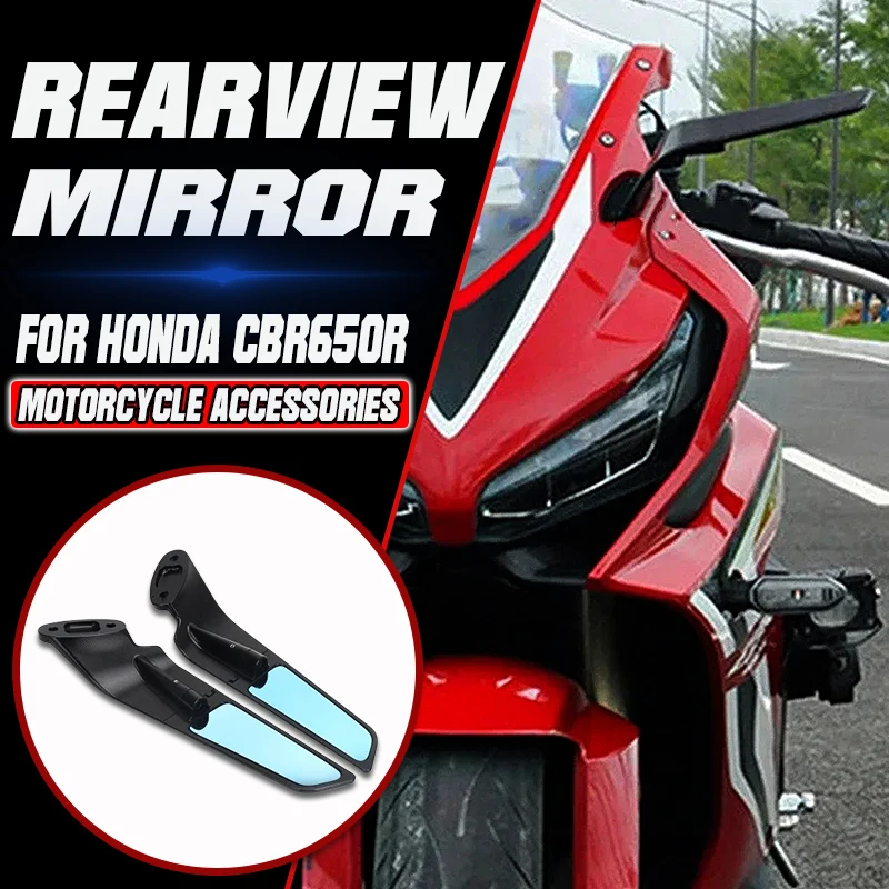 For Honda CBR650R CBR 650 R New Motorcycle CNC Aluminum Rearview Mirror Rotatable Adjustable Wing Rearview Mirror Accessories
For Honda CBR650R CBR 650 R New Motorcycle CNC Aluminum Rearview Mirror Rotatable Adjustable Wing Rearview Mirror Accessories