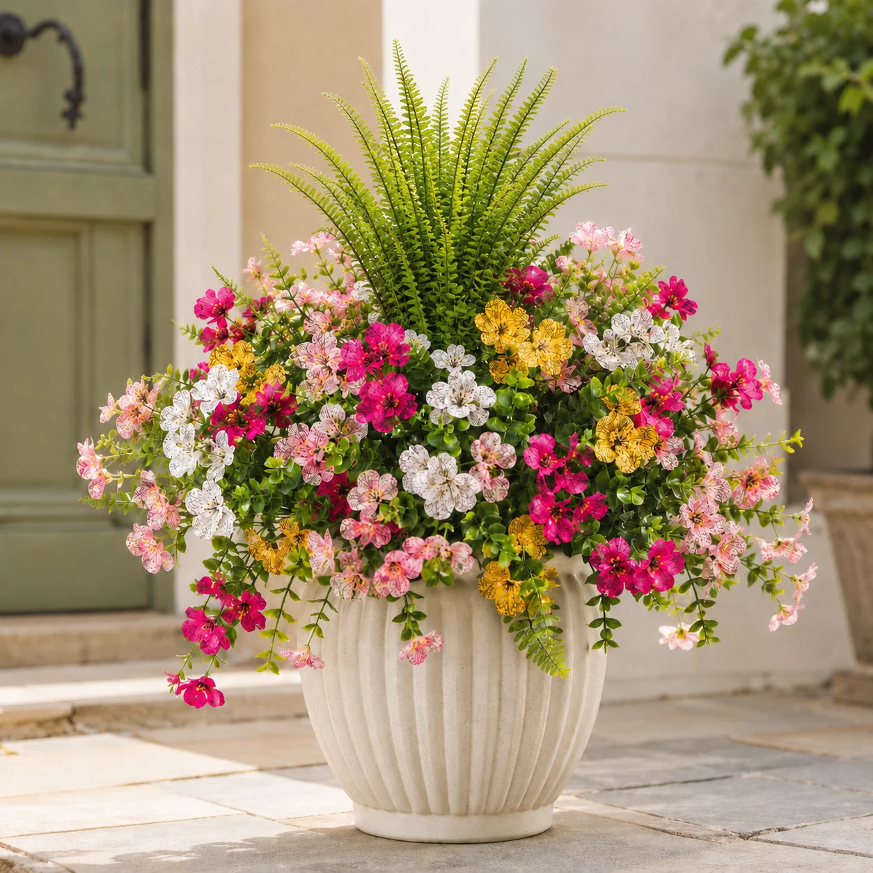 Artificial Flowers for Outdoor Decoration Plastic 14pcs Fake Plants for Home Living Room Study Office Balcony Garden Patio Decor
Artificial Flowers for Outdoor Decoration Plastic 14pcs Fake Plants for Home Living Room Study Office Balcony Garden Patio Decor