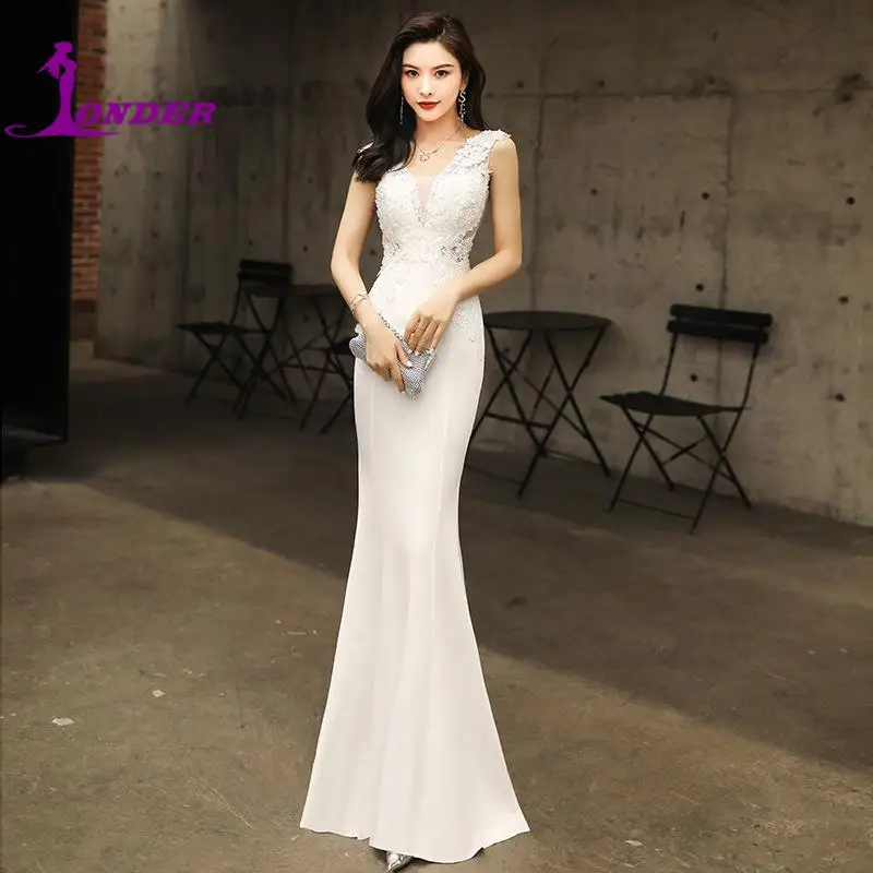 Customized Deep V Evening Dress Modern Sweetheart Mermaid Wedding Dresses Amanda Novias Vestido Cinderella Women Bride Gown L
Customized Deep V Evening Dress Modern Sweetheart Mermaid Wedding Dresses Amanda Novias Vestido Cinderella Women Bride Gown L