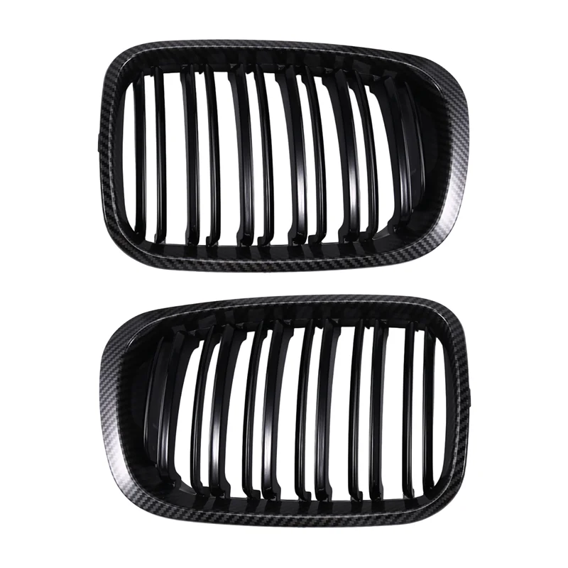 Front Kidney Grille Grill Carbon Fiber Fit For BMW E46 1998-2001 4D 325I 328I 330I Car Parts
Front Kidney Grille Grill Carbon Fiber Fit For BMW E46 1998-2001 4D 325I 328I 330I Car Parts