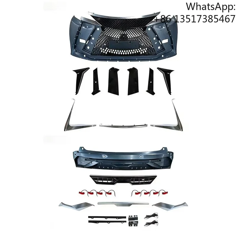 Upgraded Body Kit: Complete Front & Rear Bumper Assemblies and Air Intake Grille for Toyota Sienna 2021-2023 MPV022
Upgraded Body Kit: Complete Front & Rear Bumper Assemblies and Air Intake Grille for Toyota Sienna 2021-2023 MPV022