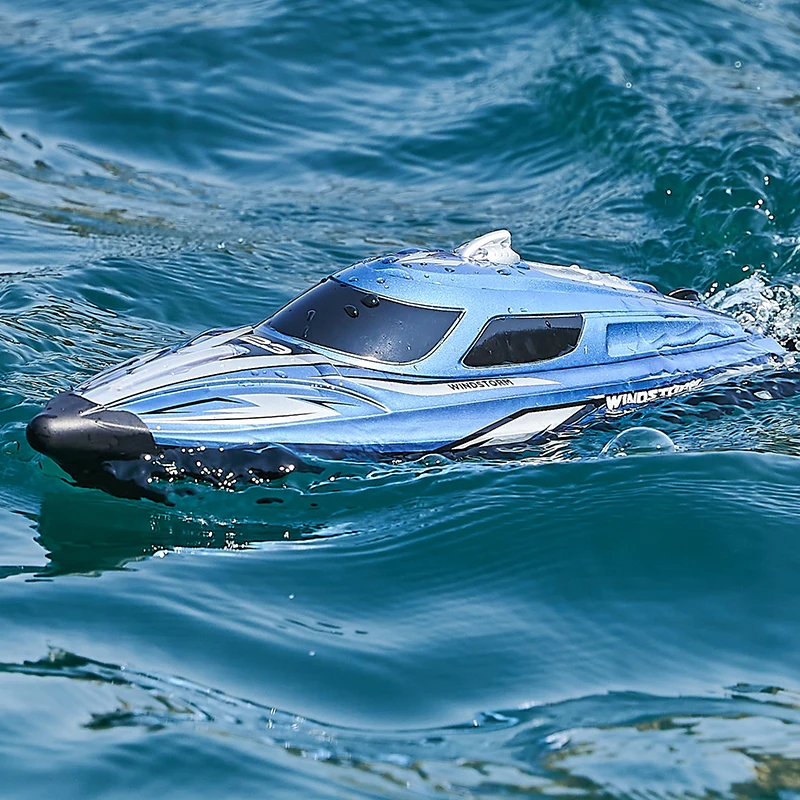 HJ823 RC Boat 2.4G 25KM/H High-Speed Remote Control Racing Ship Electric Water Speedboat Low Battery Alarm RC Boat Toy Gift
HJ823 RC Boat 2.4G 25KM/H High-Speed Remote Control Racing Ship Electric Water Speedboat Low Battery Alarm RC Boat Toy Gift