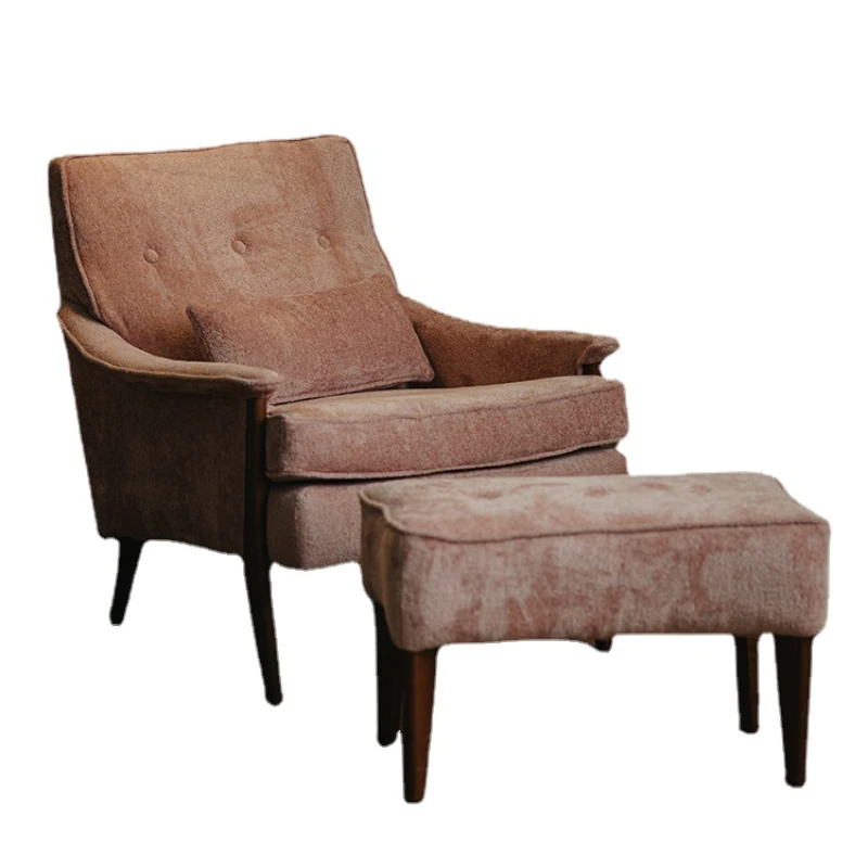 Zws Retro Leisure Chair Solid Wood Living Room Couch Light Luxury Modern Pink Single Seat Chair
Zws Retro Leisure Chair Solid Wood Living Room Couch Light Luxury Modern Pink Single Seat Chair