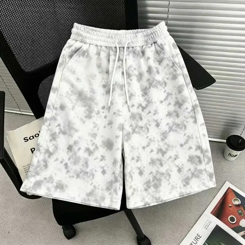 Men's Sporty Casual Shorts Trendy Tie-dye Loose Fit Wide Leg 5-points Pants Length Thin Elastic Outdoor Straight Beach Shorts
Men's Sporty Casual Shorts Trendy Tie-dye Loose Fit Wide Leg 5-points Pants Length Thin Elastic Outdoor Straight Beach Shorts