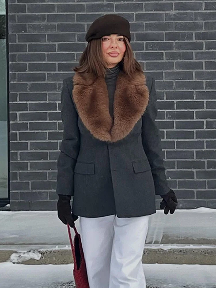 HH Women Casual Slim Turn-Down Collar Coats Solid Long Sleeves Pockets Single Breasted Coat Female Fashion Street Style Blazers
HH Women Casual Slim Turn-Down Collar Coats Solid Long Sleeves Pockets Single Breasted Coat Female Fashion Street Style Blazers