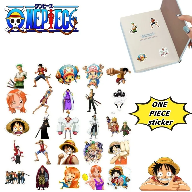 New One Piece Anime Merchandise Cartoon Luffy Brooke Fashion Waterproof Mobile Phone Notebook iPad Creative Decoration Sticker
New One Piece Anime Merchandise Cartoon Luffy Brooke Fashion Waterproof Mobile Phone Notebook iPad Creative Decoration Sticker