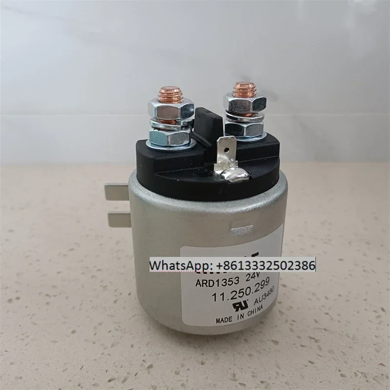 MAHLE Relay 24V 150A Stacker Caravan Pump Contactor ARD1353 ARD1380 ARD1384 Iskra Letrika 24 Volt 150 Amp Solenoid Switch
MAHLE Relay 24V 150A Stacker Caravan Pump Contactor ARD1353 ARD1380 ARD1384 Iskra Letrika 24 Volt 150 Amp Solenoid Switch
