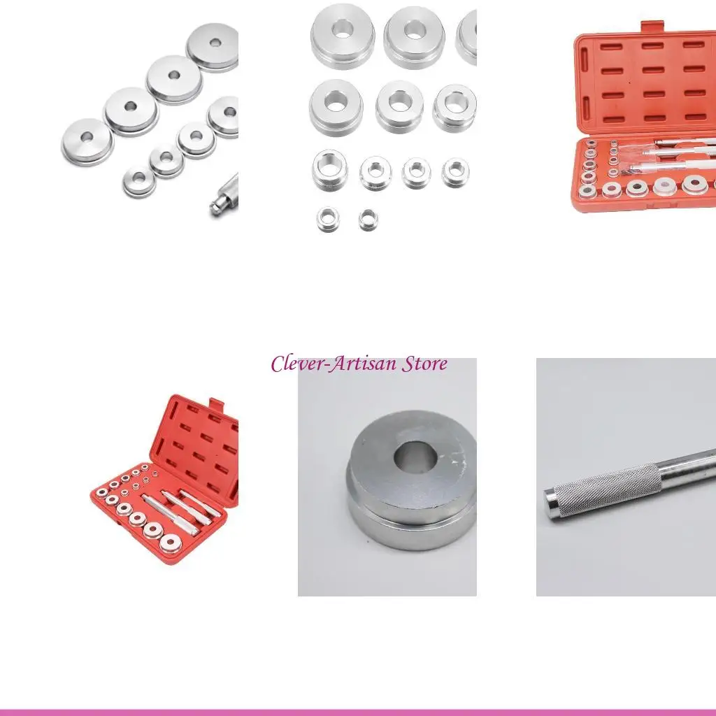 E06B Комплект уплотнений для подшипников ступиц, 17 алюминиевых колец для подшипников ступиц и уплотнительных втулок, Набор для
E06B Комплект уплотнений для подшипников ступиц, 17 алюминиевых колец для подшипников ступиц и уплотнительных втулок, Набор для