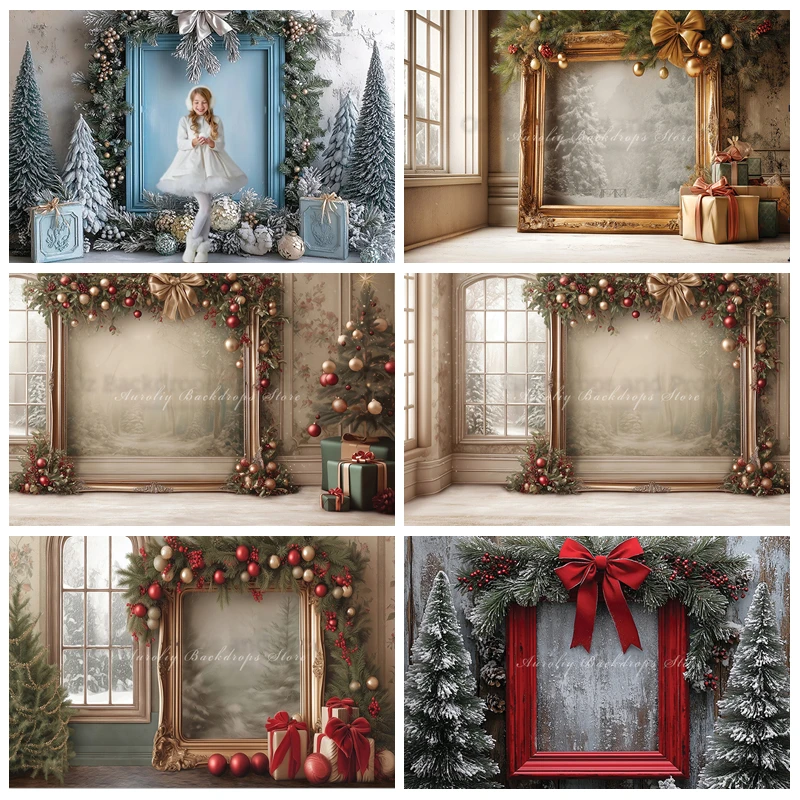 Christmas Frame Backdrops Child Baby Photo Props Adult Kids Elegant Decors Photography Xmas Tree Gift Photo Studio Backgrounds
Christmas Frame Backdrops Child Baby Photo Props Adult Kids Elegant Decors Photography Xmas Tree Gift Photo Studio Backgrounds