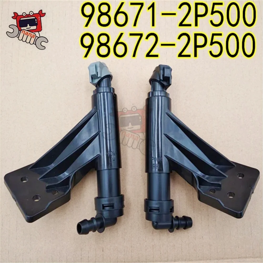 Headlight Washer Nozzles Left 986712P500 Right 986722P500 for Kia Sorento 2013-2014, Front Replacement Parts 
Headlight Washer Nozzles Left 986712P500 Right 986722P500 for Kia Sorento 2013-2014, Front Replacement Parts