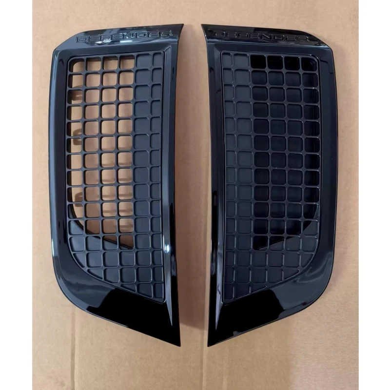 For Land Rover Defender LR146278 LR146279 L663 90 110 2020-2023 1Pcs Glossy Black Car Front Side Fender Vent Cover Grille
For Land Rover Defender LR146278 LR146279 L663 90 110 2020-2023 1Pcs Glossy Black Car Front Side Fender Vent Cover Grille