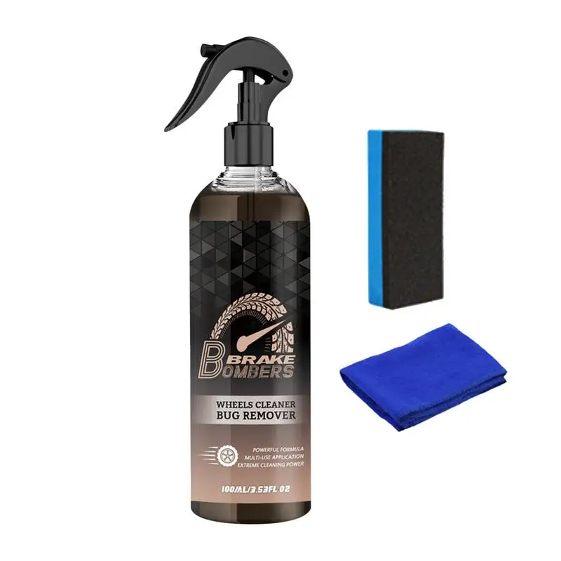 Wheel Cleaner Tire Dressing Spray Car Detailing Spray 3.53fl.oz Automotive Wheel Cleaning Spray With Sponge And Cloth Eliminate
Wheel Cleaner Tire Dressing Spray Car Detailing Spray 3.53fl.oz Automotive Wheel Cleaning Spray With Sponge And Cloth Eliminate