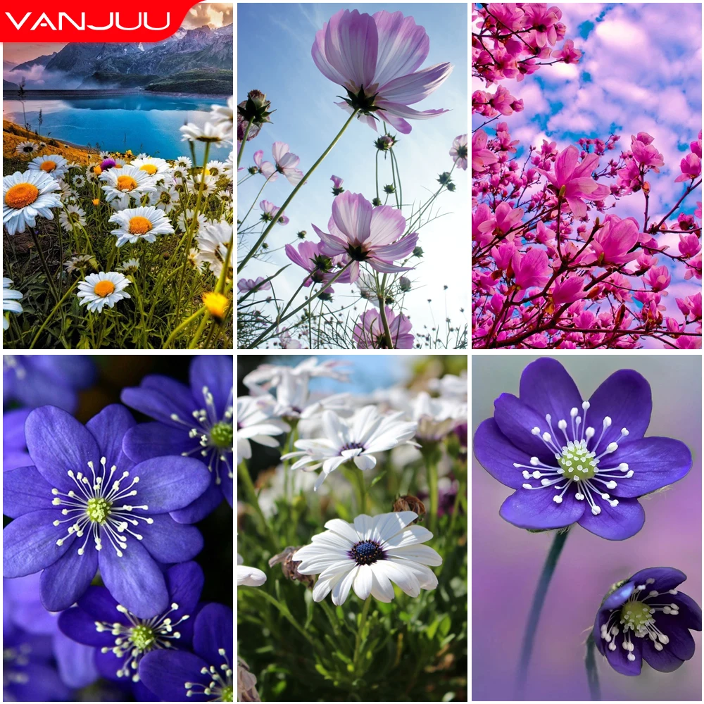 Flowers 5D Diamond Painting Purple Flower Diamond Painting Mosaic Full Drill Diamond Embroidery Painting Home Decor
Flowers 5D Diamond Painting Purple Flower Diamond Painting Mosaic Full Drill Diamond Embroidery Painting Home Decor