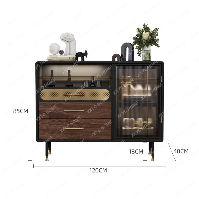 Italian-Style Light Luxury Sideboard Dining Room High-Grade Glass Wine Cabinet Storage Rack Curio Cabinet
Italian-Style Light Luxury Sideboard Dining Room High-Grade Glass Wine Cabinet Storage Rack Curio Cabinet