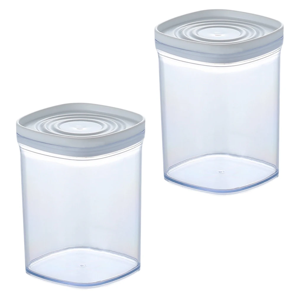 2 PCS Fresh Airtight Jar Food Storage Container Whole Grains Sealed Canister White
2 PCS Fresh Airtight Jar Food Storage Container Whole Grains Sealed Canister White