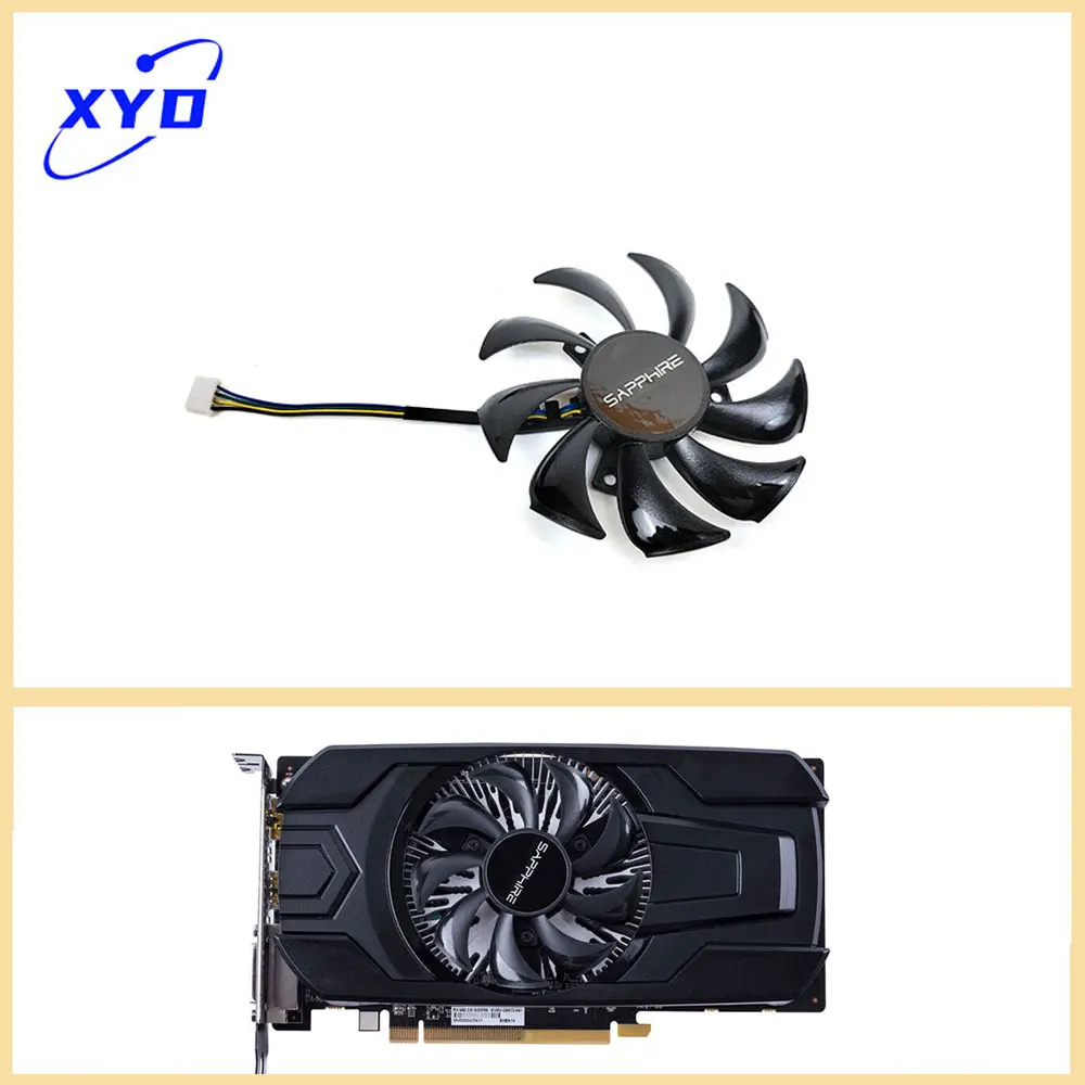 NEW 1PCS 87MM 4PIN GA91S2M RX 460 GPU Original fan For Sapphire RX 460 Sapphire RX 550 Graphics card cooling fan
NEW 1PCS 87MM 4PIN GA91S2M RX 460 GPU Original fan For Sapphire RX 460 Sapphire RX 550 Graphics card cooling fan