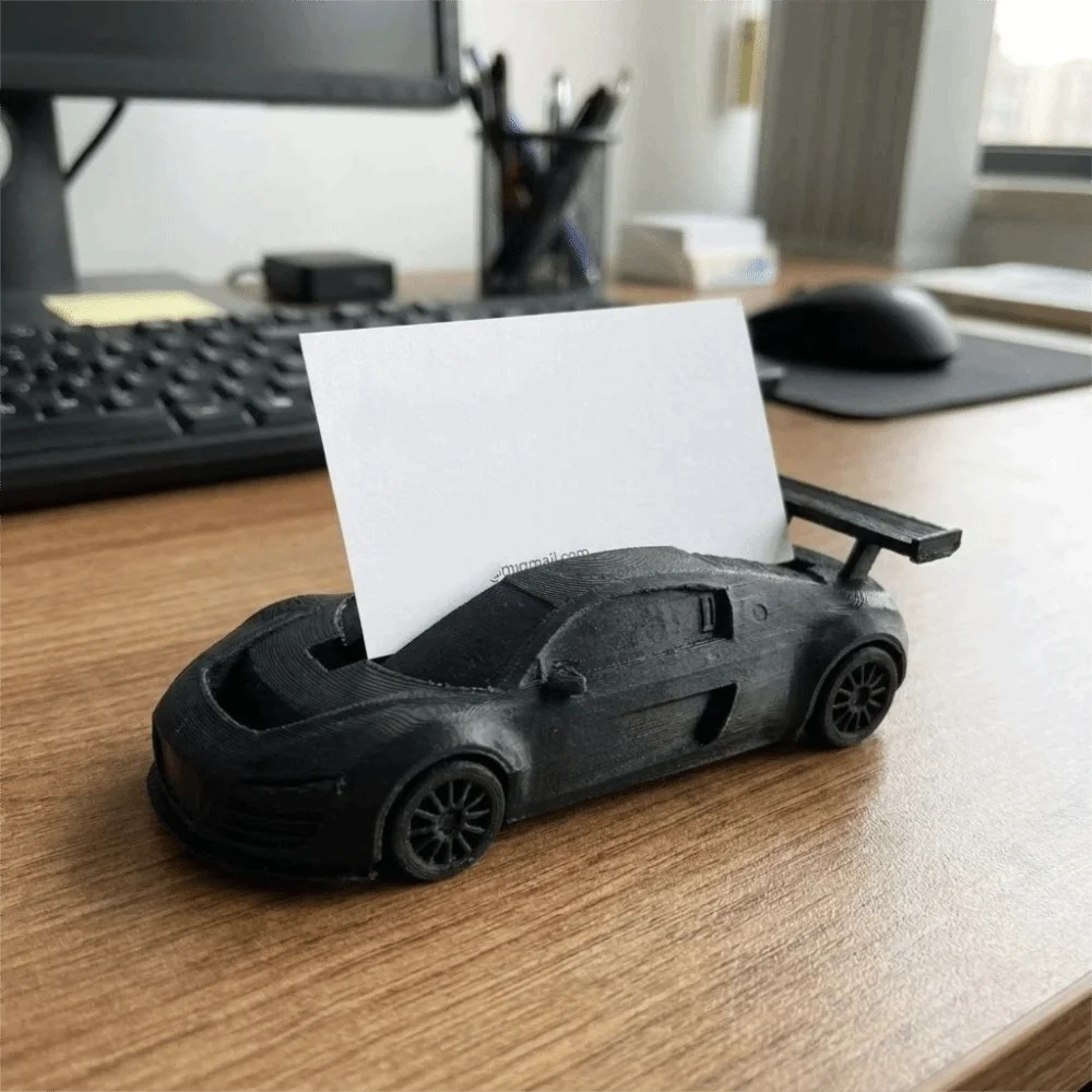 3D Printing Sports Car Business Card Holder Plastic Auto-Themed Car Card Display Holder Realistic Novelty Name Card Organizer
3D Printing Sports Car Business Card Holder Plastic Auto-Themed Car Card Display Holder Realistic Novelty Name Card Organizer