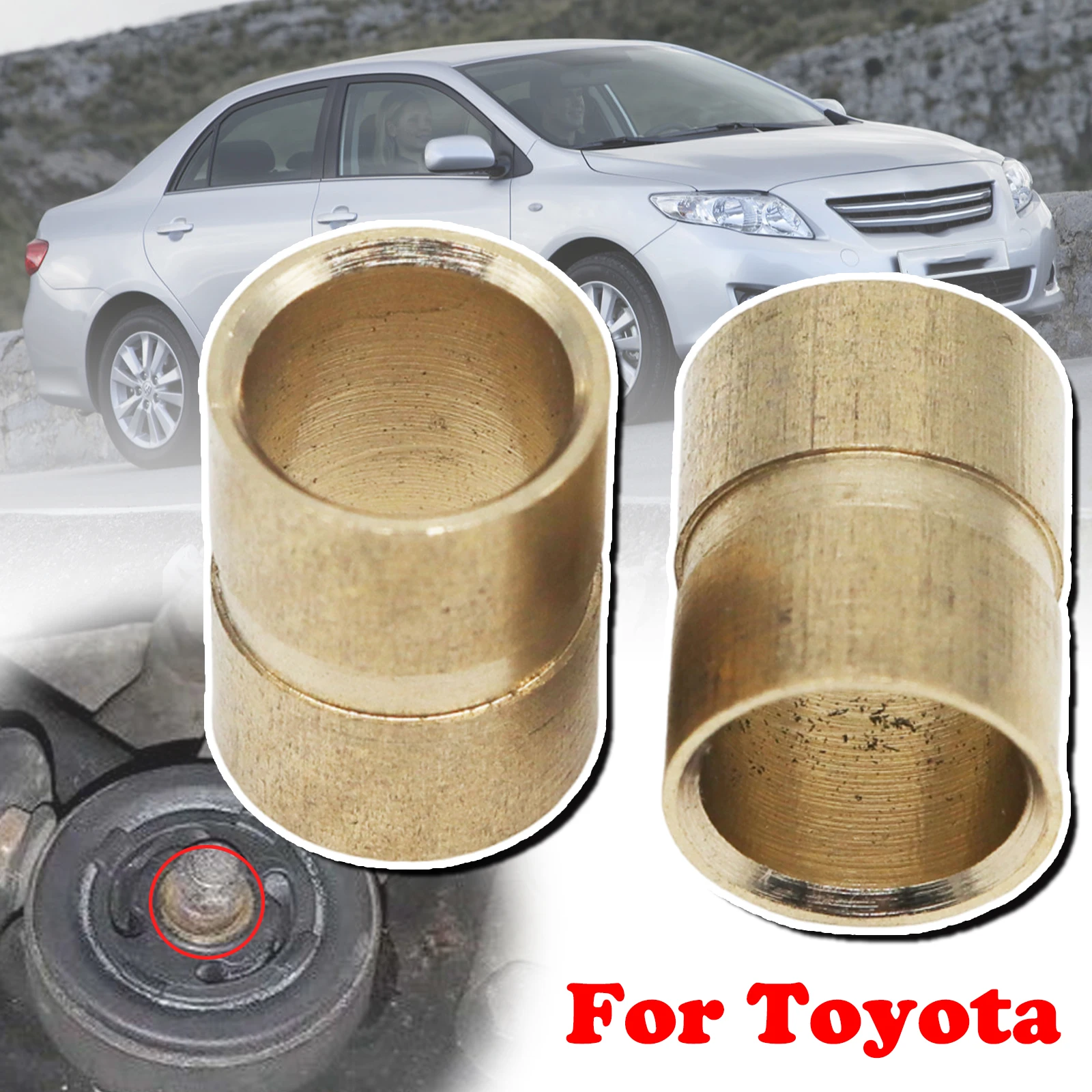 Gear Cable Bushing Brass Sleeve Copper Base Bearing Shafts Inner Bush base Column Shift Control Shaft for toyota corolla Yaris
Gear Cable Bushing Brass Sleeve Copper Base Bearing Shafts Inner Bush base Column Shift Control Shaft for toyota corolla Yaris