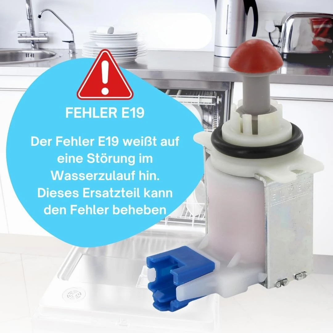Magnetic Drain Valve for Bosch 631199 00631199 Neff Gaggenau Küppersbusch Errors E19
Magnetic Drain Valve for Bosch 631199 00631199 Neff Gaggenau Küppersbusch Errors E19