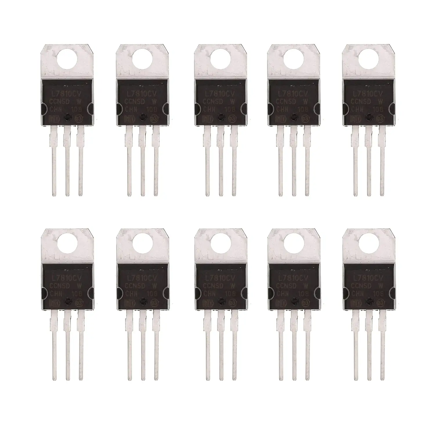 10PCS L7810CV L7810 Positive Voltage Regulator IC TO-220 Output 1.5A 10V
10PCS L7810CV L7810 Positive Voltage Regulator IC TO-220 Output 1.5A 10V
