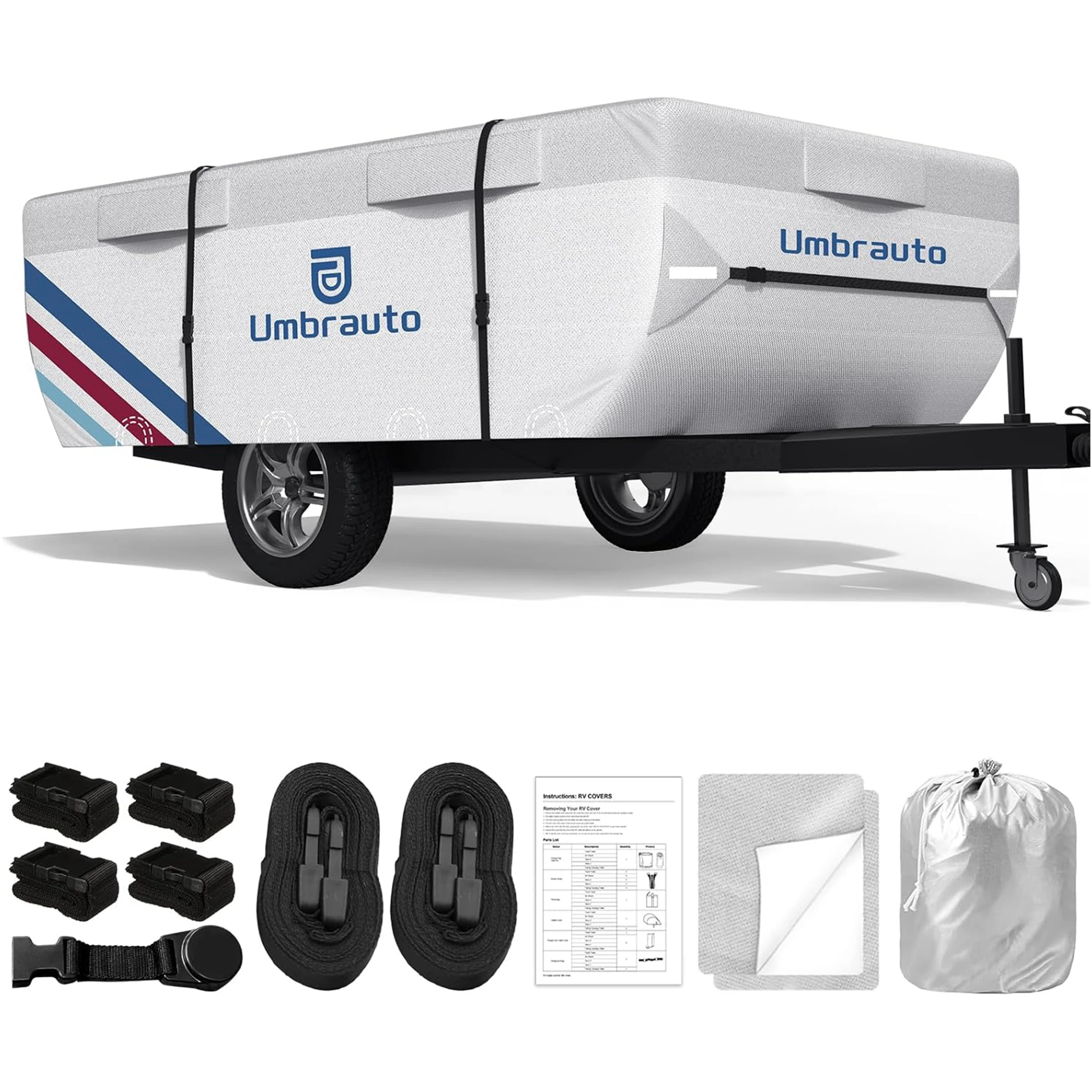 Складной чехол для кемпера из ткани Оксфорд с серебряным покрытием, водонепроницаемый чехол для прицепа-палатки с комплектом аксессуаров
Складной чехол для кемпера из ткани Оксфорд с серебряным покрытием, водонепроницаемый чехол для прицепа-палатки с комплектом аксессуаров