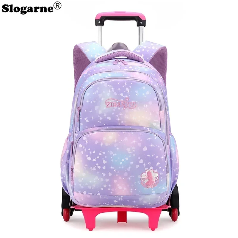ZIRANYU New Trolley School Bags for Kids Girls Children Waterproof Orthopedic School Backpacks with Wheels Elementary School bag
ZIRANYU New Trolley School Bags for Kids Girls Children Waterproof Orthopedic School Backpacks with Wheels Elementary School bag
