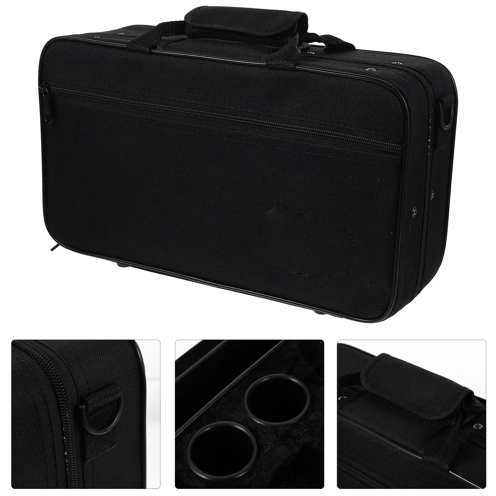 Black Tube Box Oxford Clarinet Storage Case Clarinet Bag Portable Padded Case Storage Travel Lightweight Compact
Black Tube Box Oxford Clarinet Storage Case Clarinet Bag Portable Padded Case Storage Travel Lightweight Compact