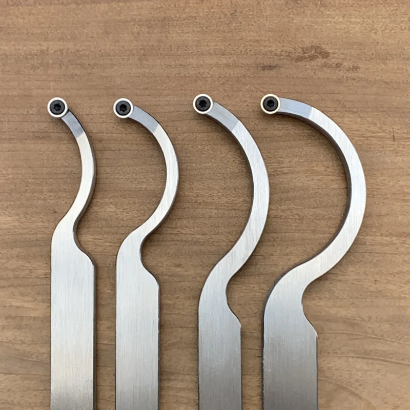 Woodworking Turning Knife Disposable Handheld Wooden Turning Knife Size Bent Woodworking Lathe Vase Jar Large Hollow Knife
Woodworking Turning Knife Disposable Handheld Wooden Turning Knife Size Bent Woodworking Lathe Vase Jar Large Hollow Knife