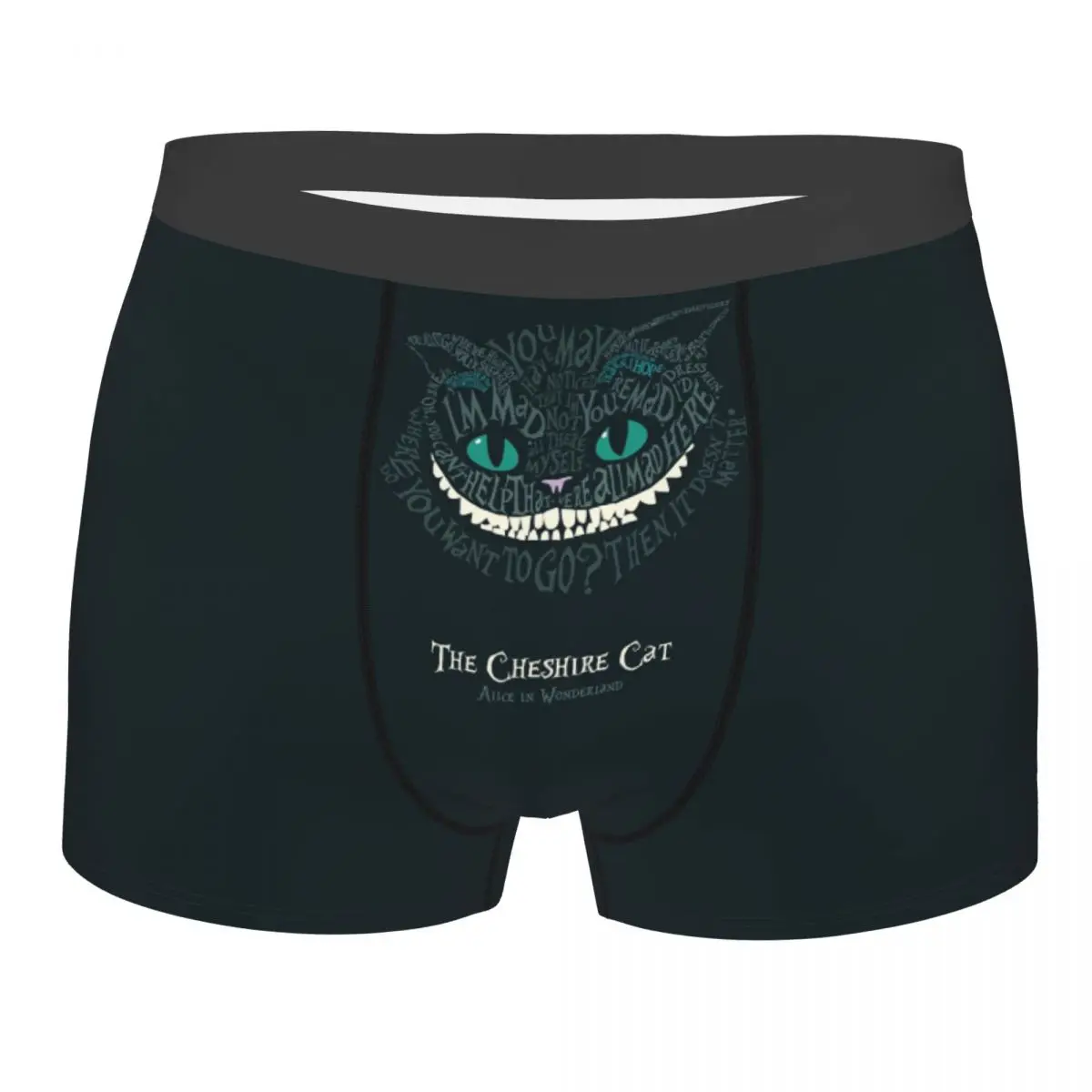 Custom Cheshire Cat Smile Boxers Shorts Men's Briefs Underwear Fashion Underpants
Custom Cheshire Cat Smile Boxers Shorts Men's Briefs Underwear Fashion Underpants