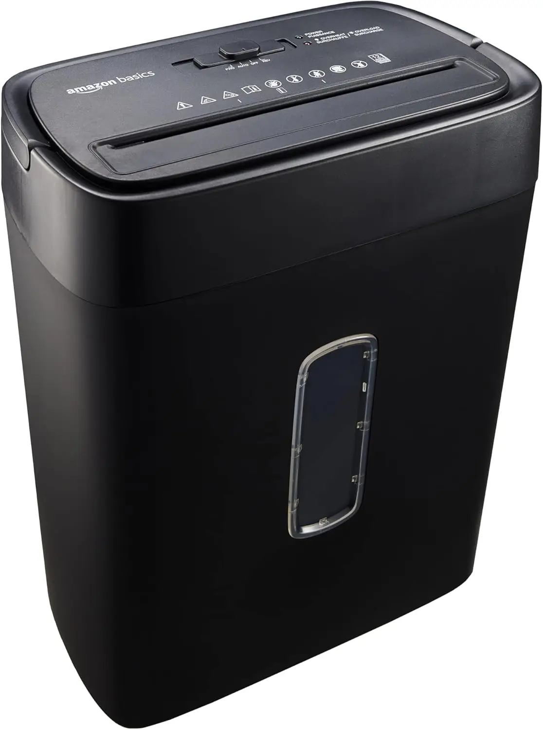 Cross-Cut Paper Shredder 12-Sheet Capacity, Credit Card Shredder with Overheat Protection, Black
Cross-Cut Paper Shredder 12-Sheet Capacity, Credit Card Shredder with Overheat Protection, Black