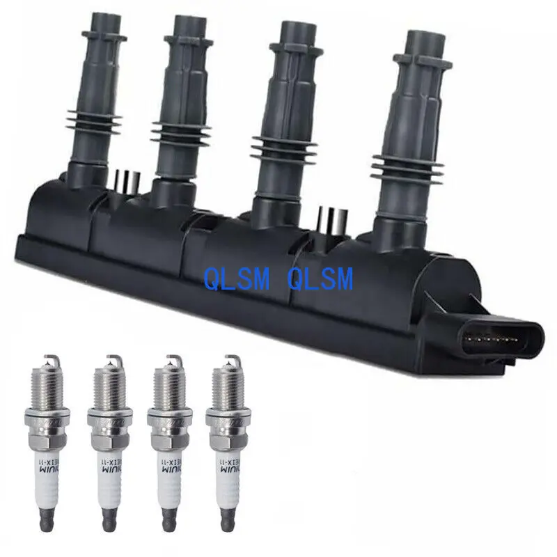 Ignition Coil + Spark Plug for Buick Encore Trax Chevrolet Cruze 1.4L 55579072
Ignition Coil + Spark Plug for Buick Encore Trax Chevrolet Cruze 1.4L 55579072